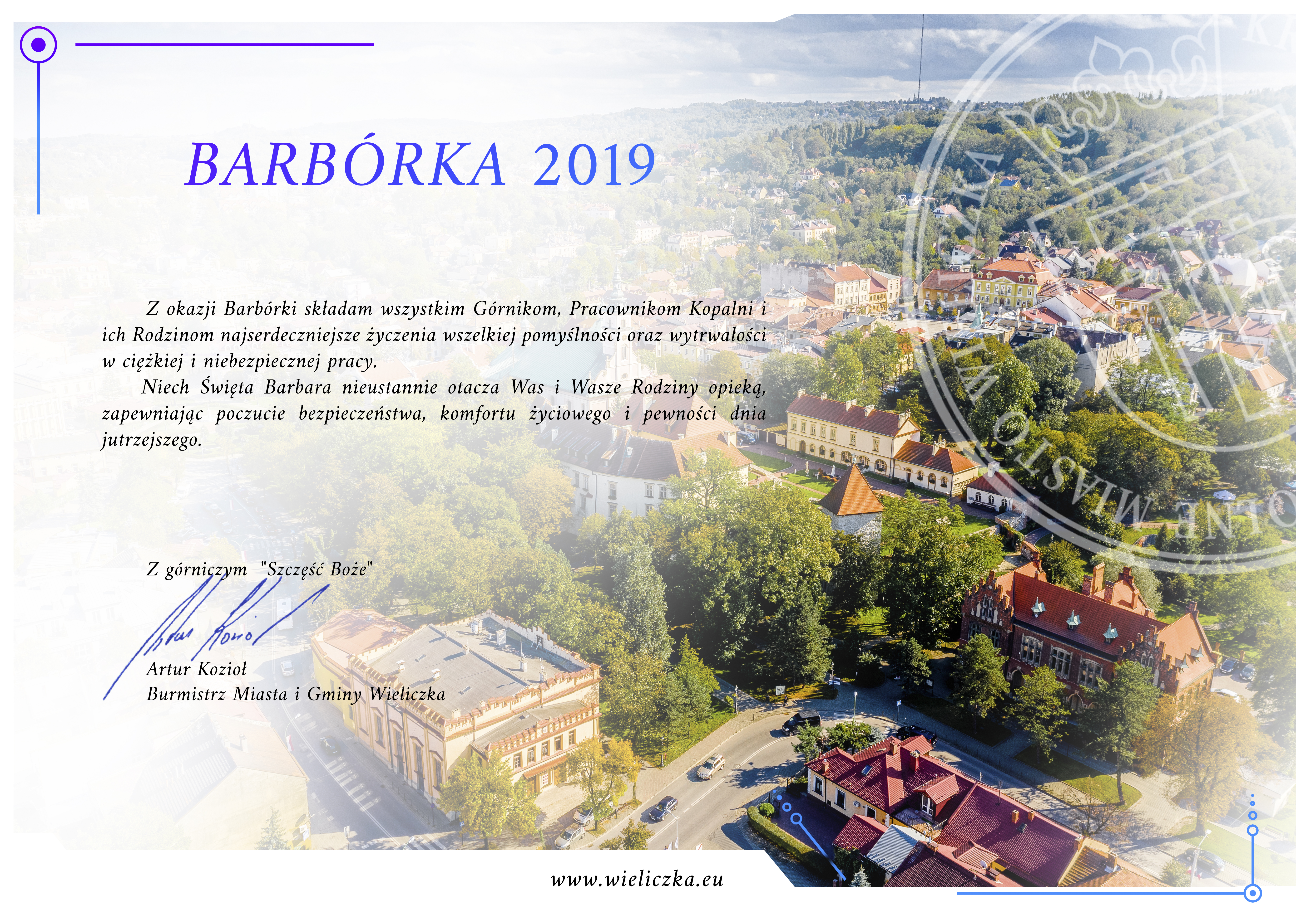 Barbórka 2019 Wieliczka Artur Kozioł