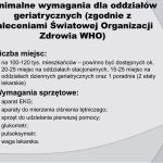 III sesja gminnej rady seniorów w Wieliczce, szpital geriatryczny założenia programowe