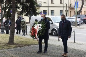 Narodowy Dzień Pamięci „Żołnierzy Wyklętych” w Wieliczce, Pomnik Odrodzenia Polski na wielickich plantach